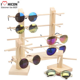 China Cremalheira de exposição acrílica da bancada/de madeira impermeável colorida dos óculos de sol fornecedor