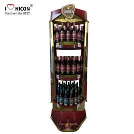 China Exposições de mercadoria personalizadas do PNF da cremalheira de exposição da cerveja da bebida do suporte de exposição do vinho fornecedor