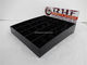 O acrílico preto telha a cremalheira de exposição, 30 partes que lustram suportes de exposição cerâmicos fornecedor