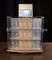 Cremalheiras de exposição de madeira acrílicas 2 - mostra revolvendo tomada partido da exposição do relógio da bancada fornecedor