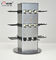 Metal 4 do suporte de exposição dos acessórios da parte superior contrária - dispositivos bondes de suspensão da exposição da joia da maneira fornecedor