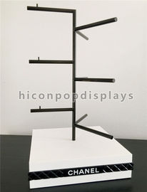 China Exposição durável Rod de Sunglass das exposições de mercadoria do POP do Desktop com base de madeira fornecedor