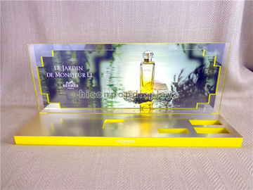 China Bancada acrílica do suporte de exposição do perfume da venda visual para a loja dos cosméticos fornecedor