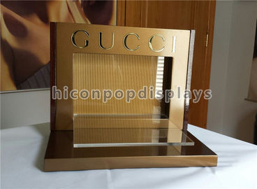 China Suporte de exposição ótico acrílico da marca de cremalheiras de exposição do contador do metal para o Eyewear de Gucci fornecedor