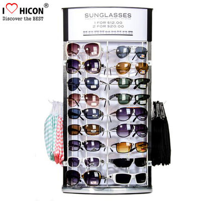 China Vitrina feita sob encomenda dos óculos de sol da 2-maneira, exposição de madeira dos óculos de sol para a loja varejo fornecedor