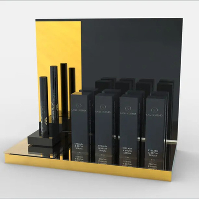 Tela de exibição personalizada de tira acrílica negra com logotipo personalizado fornecedor