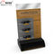Preto de madeira pequeno do suporte de exposição de Sunglass da bancada impermeável fornecedor